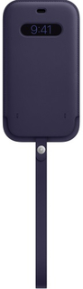 Чехол Apple Leather MagSafe для iPhone 12 Pro Max Deep Violet (MK0D3ZE/A) Leather MagSafe для iPhone 12 Pro Max Deep Violet (MK0D3ZE/A)