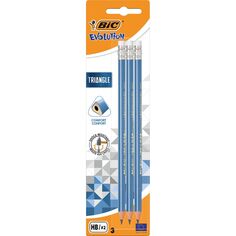 Набор карандашей BIC Evolution Triangle, 3 шт (964848) Evolution Triangle, 3 шт (964848)