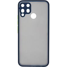 Чехол Carmega Frost для Realme C15 Blue (CAR-SC-RLMC15FRBL) Frost для Realme C15 Blue (CAR-SC-RLMC15FRBL)