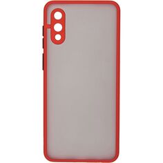 Чехол Carmega Frost для Samsung Galaxy A02 Red (CAR-SC-SMGLA02FRRD) Frost для Samsung Galaxy A02 Red (CAR-SC-SMGLA02FRRD)