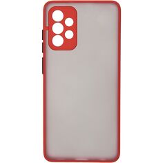 Чехол Carmega Frost для Samsung Galaxy A72 Red (CAR-SC-SMGLA72FRRD) Frost для Samsung Galaxy A72 Red (CAR-SC-SMGLA72FRRD)