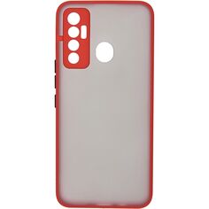 Чехол Carmega Frost для Tecno Camon 17 Red (CAR-SC-TCCM17FRRD) Frost для Tecno Camon 17 Red (CAR-SC-TCCM17FRRD)
