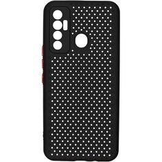 Чехол Carmega Dot для Tecno Camon 17 Black (CAR-SC-TCCM17DTBK) Dot для Tecno Camon 17 Black (CAR-SC-TCCM17DTBK)