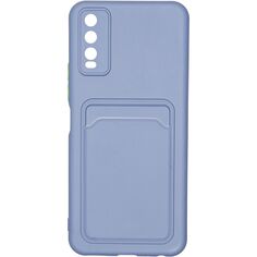 Чехол Carmega Card для Vivo Y12s Blue (CAR-SC-VVY12SCSBL) Card для Vivo Y12s Blue (CAR-SC-VVY12SCSBL)
