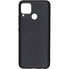 Чехол Carmega Carbon для Realme C15 Black (CAR-SC-RLMC15CBBK) Carbon для Realme C15 Black (CAR-SC-RLMC15CBBK)