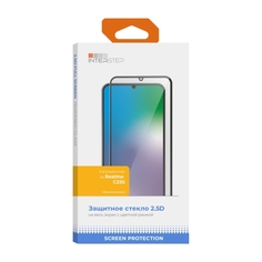 Защитное стекло InterStep для Realme C25S, черная рамка (IS-TG-REA00C25S-02AFB0-MVGD00) для Realme C25S, черная рамка (IS-TG-REA00C25S-02AFB0-MVGD00)