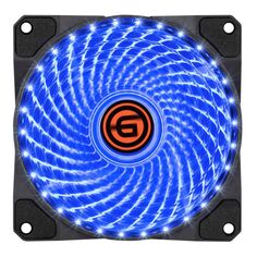 Вентилятор для компьютера Ginzzu 12LB33 Blue 12LB33 Blue