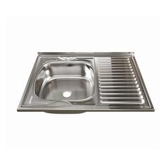 Мойка кухонная MIXLINE ML 60x80, нержавеющая сталь (527970) ML 60x80, нержавеющая сталь (527970)