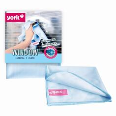Салфетка YORK для окон, из микрофибры, 30х30 см (026150) для окон, из микрофибры, 30х30 см (026150)