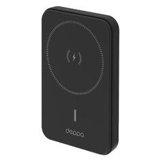 Внешний аккумулятор Deppa NRG MageSafe Basic 5000mAh, 15W QI Black (33666) NRG MageSafe Basic 5000mAh, 15W QI Black (33666)