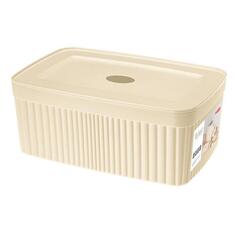 Ящик для хранения Econova Velvet, 230х150х90 мм, 2,5 л, бежевый (32388-01) Velvet, 230х150х90 мм, 2,5 л, бежевый (32388-01)