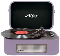 Проигрыватель виниловых дисков Alive Audio STORIES Lilac Bluetooth (STR-06-LL) STORIES Lilac Bluetooth (STR-06-LL)