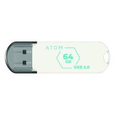 USB-флешка Atom 64GB USB 2.0 (AUSB2H2W/64GB) 64GB USB 2.0 (AUSB2H2W/64GB)
