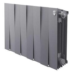 Биметаллический радиатор Royal Thermo Pianoforte, 8 секций Silver Pianoforte, 8 секций Silver