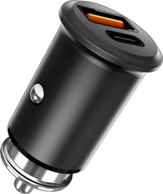 Автомобильное зарядное устройство TFN Rapid+ 2xUSB(A+C) 5A QC/PD 30W Black (TFN-CCRPD30W01) Rapid+ 2xUSB(A+C) 5A QC/PD 30W Black (TFN-CCRPD30W01)