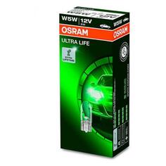 Автомобильная лампа Osram Ultra Life W5W 12V (2825ULT) Ultra Life W5W 12V (2825ULT)