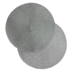 Набор сервировочных салфеток HOMIUM Melody, серый, 2 шт (set2melodygrey) Melody, серый, 2 шт (set2melodygrey)