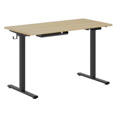 Письменный стол Skyland XTEN-UP AT-002, 120х60х73/121 см, дуб светлый/черный (00-07141369) XTEN-UP AT-002, 120х60х73/121 см, дуб светлый/черный (00-07141369)