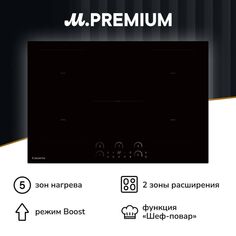 Индукционная варочная панель Casarte CASHY85RWJVB CASHY85RWJVB