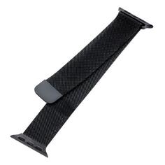 Ремешок Mutural для Apple Watch Series 7 41mm, металлический, черный для Apple Watch Series 7 41mm, металлический, черный
