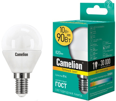 Светодиодная лампа Camelion LED10-G45/830/E14 LED10-G45/830/E14
