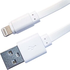 Кабель Gal USB A-8 pin, 2А, плоский, 1,5m (2857) USB A-8 pin, 2А, плоский, 1,5m (2857)
