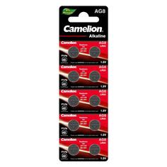Батарейки Camelion Mercury Free АG8 (LR55), 10 шт (AG8-BP10(0%Hg)) Mercury Free АG8 (LR55), 10 шт (AG8-BP10(0%Hg))