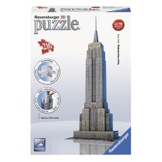 3D-пазл RAVENSBURGER "Эмпайр Стейт Билдинг", 216 элементов (12553) "Эмпайр Стейт Билдинг", 216 элементов (12553)