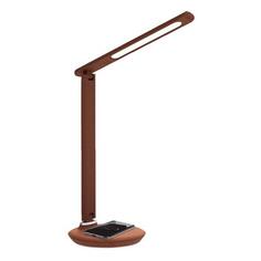 Настольный светильник Ambrella light Desk DE522 BR LED 3000-6400K 8W, с беспроводной зарядкой Desk DE522 BR LED 3000-6400K 8W, с беспроводной зарядкой