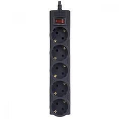 Сетевой фильтр Perfeo PowerX, 2200W, 5 розеток, 3 м, черный (PF_A4716) PowerX, 2200W, 5 розеток, 3 м, черный (PF_A4716)