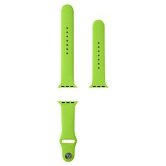 Ремешок Mobility силиконовый, для Apple Watch 38-40mm S3/S4/S5 SE/S6/S7/S8, зеленый (УТ000027890) силиконовый, для Apple Watch 38-40mm S3/S4/S5 SE/S6/S7/S8, зеленый (УТ000027890)