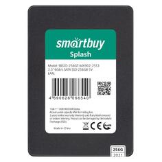 SSD накопитель Smartbuy Splash TLC SATA3 256GB (SBSSD-256GT-MX902-25S3) Splash TLC SATA3 256GB (SBSSD-256GT-MX902-25S3)