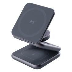 Беспроводное зарядное устройство Magssory 3 в 1 для iPhone, AirPods и Apple Watch MagSafe Graphite (WCH003) 3 в 1 для iPhone, AirPods и Apple Watch MagSafe Graphite (WCH003)