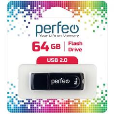USB-флешка Perfeo C09 USB 64GB Black (PF-C09B064) C09 USB 64GB Black (PF-C09B064)