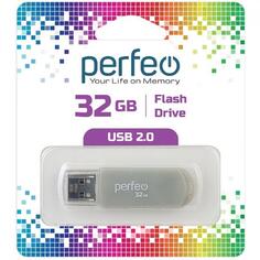 USB-флешка Perfeo C03 USB 32GB Grey (PF-C03GR032) C03 USB 32GB Grey (PF-C03GR032)