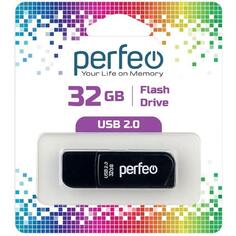 USB-флешка Perfeo C10 USB 32GB Black (PF-C10B032) C10 USB 32GB Black (PF-C10B032)