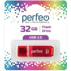 USB-флешка Perfeo C13 USB 32GB Red (PF-C13R032) C13 USB 32GB Red (PF-C13R032)