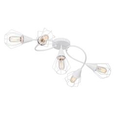 Люстра потолочная Vitaluce V3037-0/5PL, белая матовая V3037-0/5PL, белая матовая