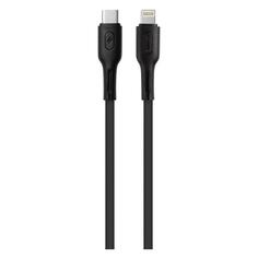 Кабель Usams U43, Type-C/Lightning, 1,2m Black (SJ406USB01) U43, Type-C/Lightning, 1,2m Black (SJ406USB01)