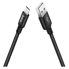 Кабель Hoco X14 Times USB/microUSB, 1 м, черный (УТ000023194) X14 Times USB/microUSB, 1 м, черный (УТ000023194)