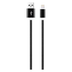 Кабель Red Line USB/8pin, 2 А, нейлоновая оплетка, 1 м, черный (УТ000035982) USB/8pin, 2 А, нейлоновая оплетка, 1 м, черный (УТ000035982)