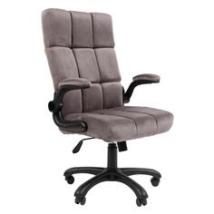 Игровое кресло Chairman Home 444, ткань, серое (00-07145195) Home 444, ткань, серое (00-07145195)