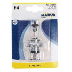 Автомобильная лампа Narva H4 60/55W P43t-38 12v (48881B1) H4 60/55W P43t-38 12v (48881B1)