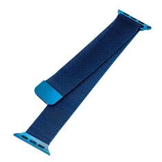 Ремешок Mutural для Apple Watch Series 9 41mm, металлический, темно-синий для Apple Watch Series 9 41mm, металлический, темно-синий