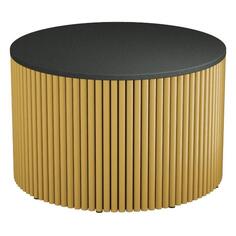 Журнальный столик GENGLASS Trubis Wood S, с трубчатым подстольем, 60х60х60 см, золотистый/чёрный (GGT-03-1-2-M-60) Trubis Wood S, с трубчатым подстольем, 60х60х60 см, золотистый/чёрный (GGT-03-1-2-M-60)