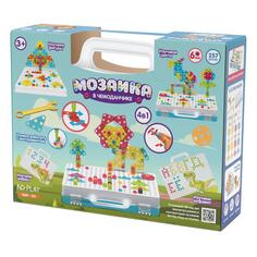 Конструктор ND Play "Мозаика в чемоданчике 4 в 1: Дикие животные" (NDP-102) "Мозаика в чемоданчике 4 в 1: Дикие животные" (NDP-102)