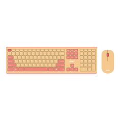 Комплект клавиатура+мышь Acer OCC205 Pink OCC205 Pink