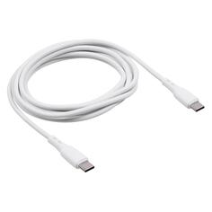 Кабель Carmega 2хUSB Type-C, 2 м White (CAR-C-CC2M-WH) 2хUSB Type-C, 2 м White (CAR-C-CC2M-WH)