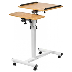 Компьютерный стол Bradex Palma, многофункциональный, 60x40x62-96 см, белый (FR 0685) Palma, многофункциональный, 60x40x62-96 см, белый (FR 0685)