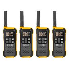 Комплект раций DECROSS DC93 Quad EU, 4 шт DC93 Quad EU, 4 шт